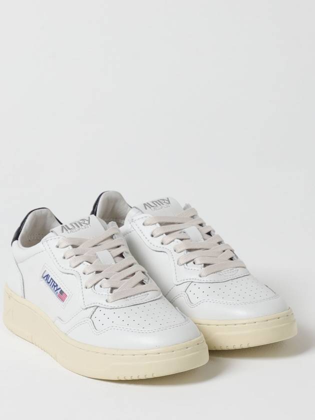 Medalist Goatskin Low Top Sneakers White - AUTRY - BALAAN 3