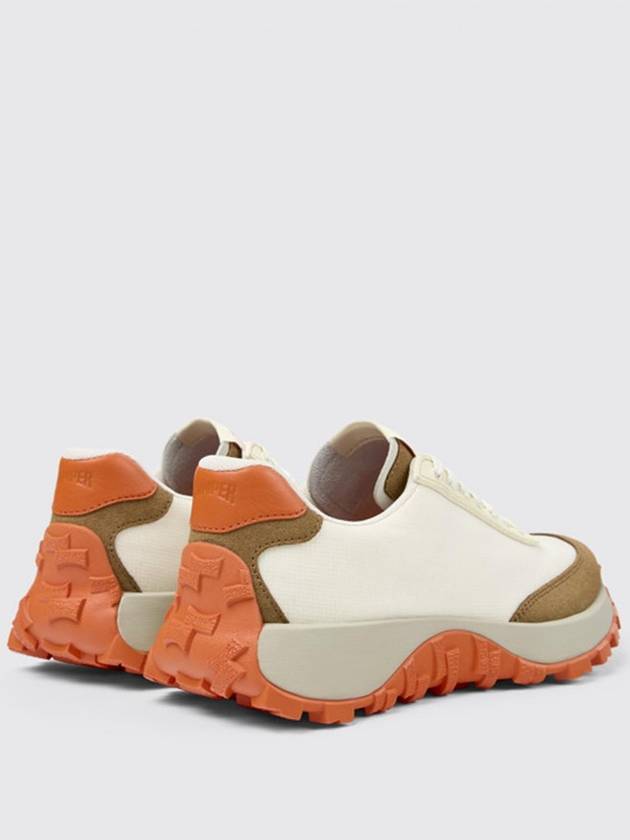 Drift Trail Vibram Low Top Sneakers Orange White - CAMPER - BALAAN 4