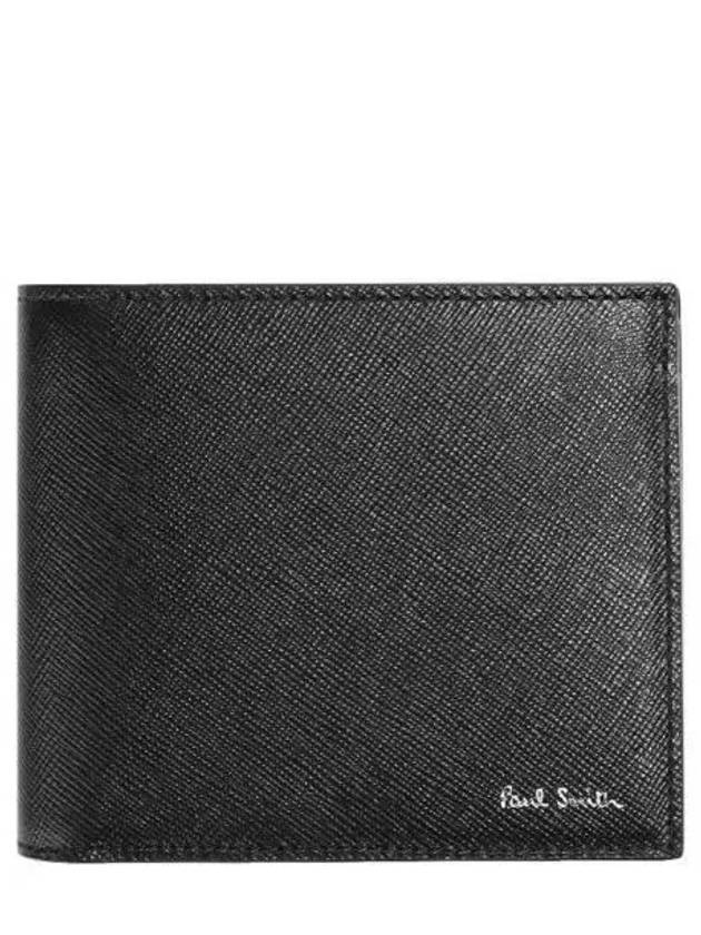 LOGO STAMP LEATHER WALLET M1A4832NMISTR - PAUL SMITH - BALAAN 2