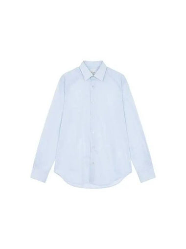 slim fit striped shirt light blue - PAUL SMITH - BALAAN 1