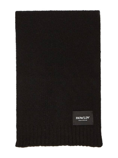 Howlin's Scarf KING JAMMY SCARF BLACK Unisex - HOWLIN' - BALAAN 1