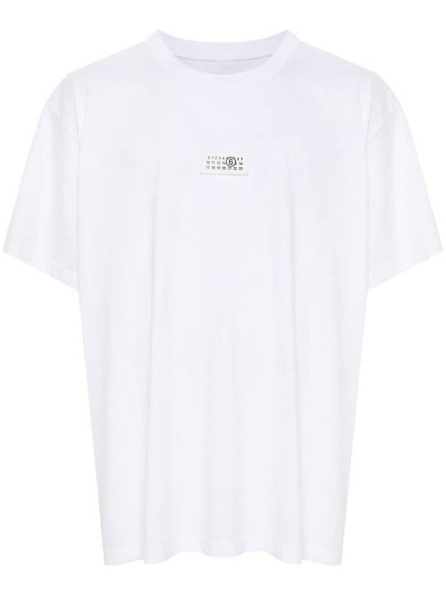 Logo Short Sleeve T-Shirt White - MAISON MARGIELA - BALAAN 2