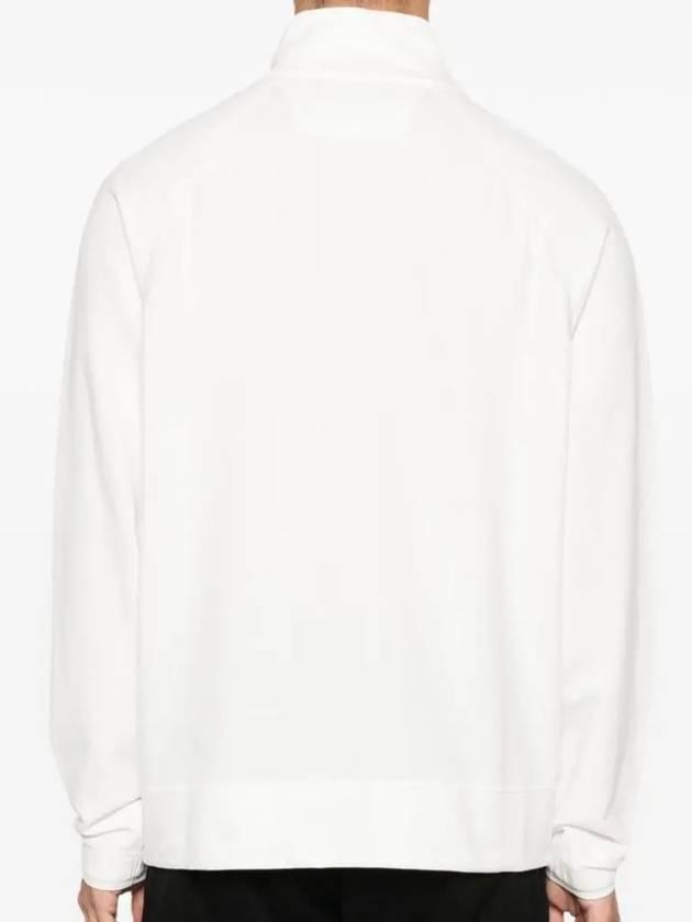 Light Fleece Sweatshirt White - CP COMPANY - BALAAN 5