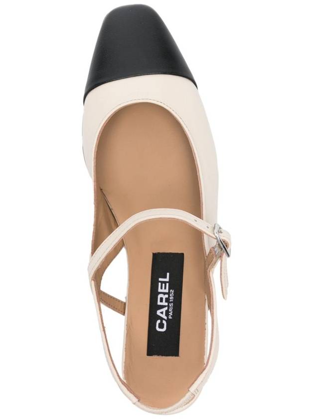 CAREL PARIS Flat shoes Beige - CAREL - BALAAN 4