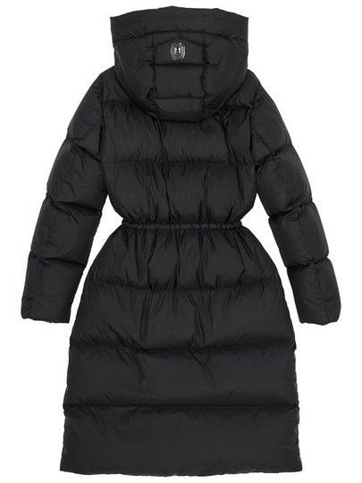 ISHANI BLACK Women s Hooded Long Down Coat Loose Fit - MACKAGE - BALAAN 2