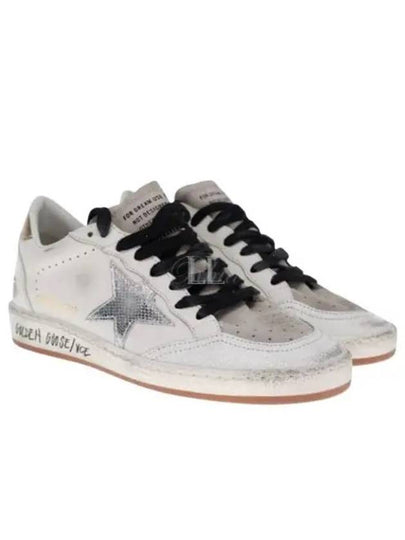 Ballstar Gold Top Low Top Sneakers White - GOLDEN GOOSE - BALAAN 2