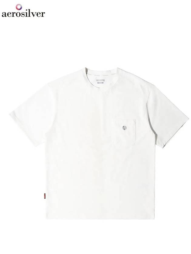 OG Basic Pocket Logo TShirt White - OFFGRID - BALAAN 1