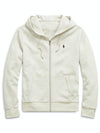 Embroidered Logo Zip Up Hoodie Grey - POLO RALPH LAUREN - BALAAN 7