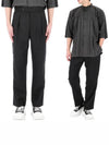 Side Tab Straight Pants Black - NEEDLES - BALAAN 2