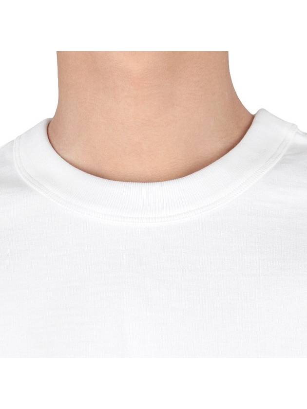 Rivet Pocket Detail Short Sleeve T-Shirt White - BOTTEGA VENETA - BALAAN 6