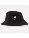 Chrome R Lens Bucket Hat Black - CP COMPANY - BALAAN 3