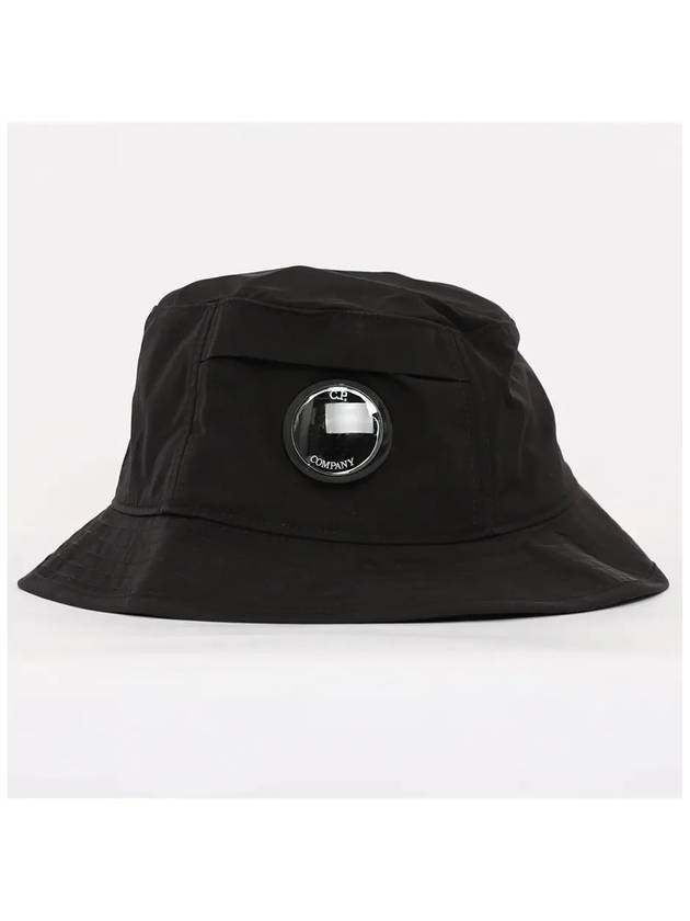 Chrome R Lens Bucket Hat Black - CP COMPANY - BALAAN 3