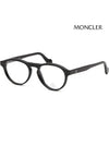 Eyewear Oval Eyeglasses Black - MONCLER - BALAAN 2