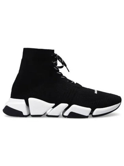 Speed Trainer High Top Sneakers Black - BALENCIAGA - BALAAN 2