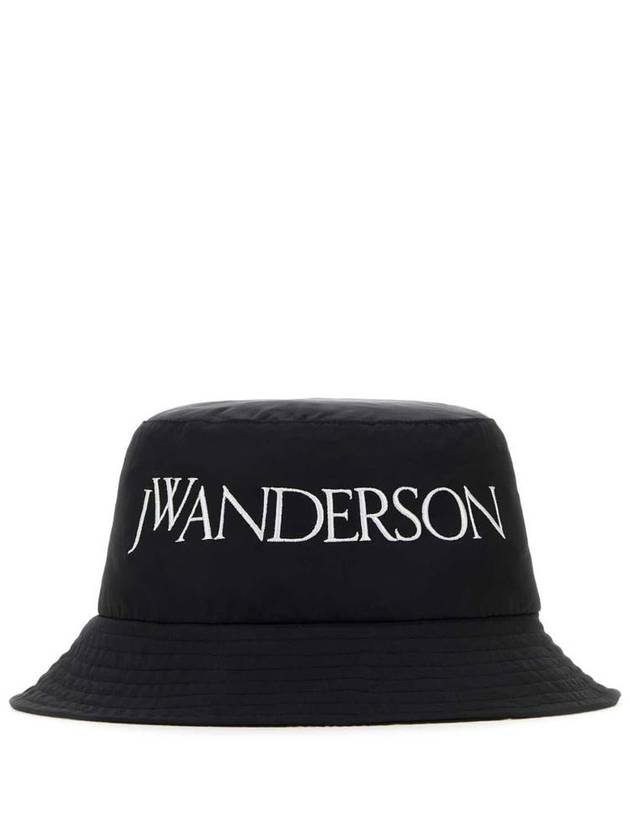 Embroidered Logo Bucket Hat Black - JW ANDERSON - BALAAN 2