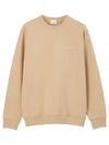 Check EKD Cotton Sweatshirt Soft Fawn - BURBERRY - BALAAN 2