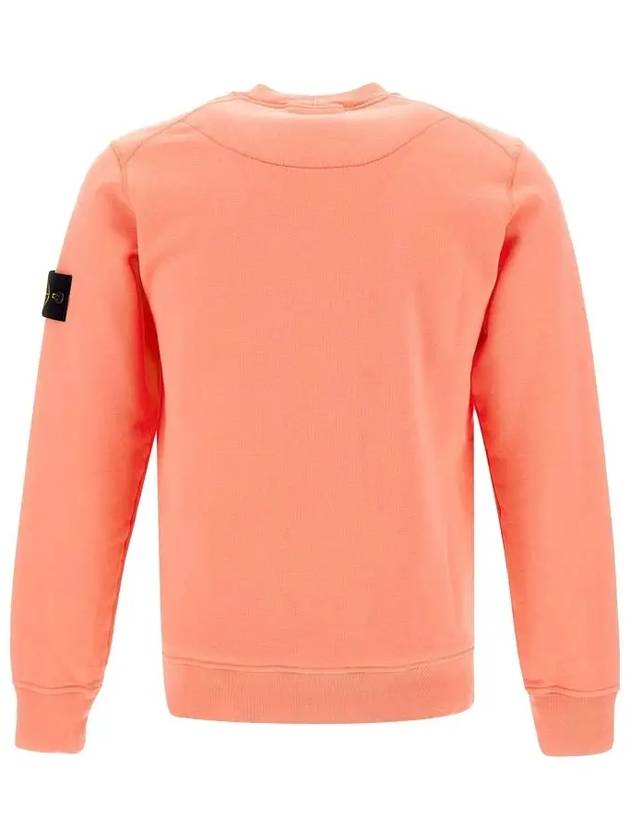 Wappen Patch Crew Neck Sweatshirt Peach - STONE ISLAND - BALAAN 3