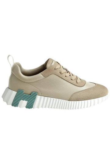 Bouncing Low Top Sneakers Beige - HERMES - BALAAN 1