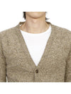 Men's Cardigan M3092 3V MUSHROOM - HARLEY OF SCOTLAND - BALAAN 5