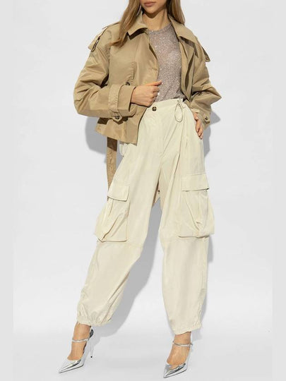 HERSKIND ‘Edwin’ Cargo Trousers, Women's, Cream - BIRGITTE HERSKIND - BALAAN 2