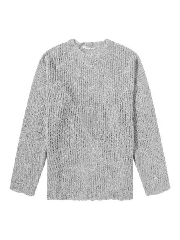 Men's Boucle Knit Top Grey - OUR LEGACY - BALAAN 2