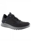 Exostride Low Top Sneakers Black - ECCO - BALAAN 2