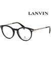 Glasses Frame LNV2619 001 Men Women Round Horned Frame - LANVIN - BALAAN 1