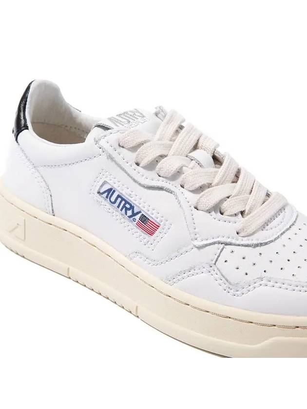 Medalist Goatskin Low Top Sneakers White - AUTRY - BALAAN 5