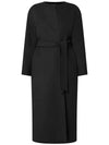 23SS Abetone Cashmere Lab Coat Black 2360110637 007 - MAX MARA - BALAAN 1