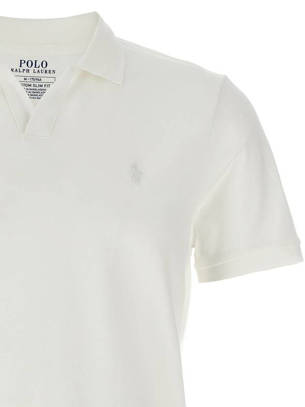 Polo Ralph Lauren Logo Embroidery Polo Shirt - POLO RALPH LAUREN - BALAAN 3