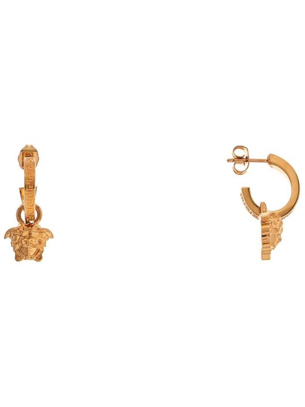 La Medusa Brass Earrings Gold - VERSACE - BALAAN 3