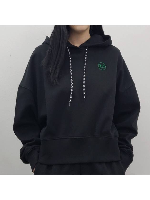 Crop Hoodie Black - THE GREEN LAB - BALAAN 2