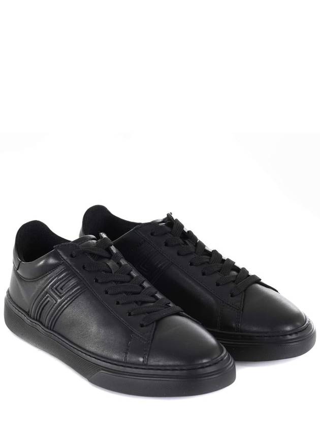 tonal leather low-top sneakers HXM3650J310LE9 - HOGAN - BALAAN 3