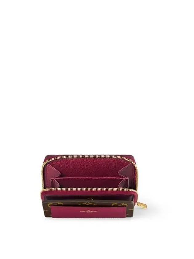 Lou Monogram Half Wallet Fuchsia - LOUIS VUITTON - BALAAN 4