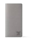 Brazza LV Aerogram Long Wallet Grey - LOUIS VUITTON - BALAAN 1