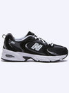 530 Classic Low Top Sneakers Black - NEW BALANCE - BALAAN 3