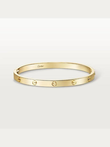 LOVE bracelet medium model yellow gold - CARTIER - BALAAN 1