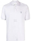 Logo Cotton Polo Shirt Grey - BRUNELLO CUCINELLI - BALAAN 2