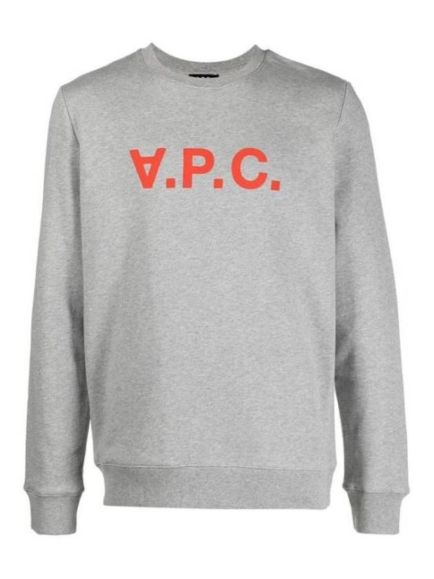 VPC Logo Crew Neck Sweatshirt Grey - A.P.C. - BALAAN 2