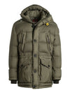 Men's Sheridan High Neck Hooded Padded Khaki - PARAJUMPERS - BALAAN.