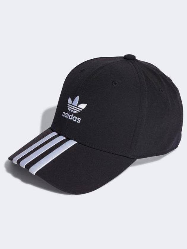 Trefoil Ball Cap Black - ADIDAS - BALAAN 2