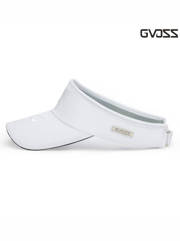 X Club Symbol Unisex White Golf Visor GVSV8SB02W - GVOSS - BALAAN 3