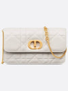 Chain Pouch Latte Macrocannage Sheepskin S5225UDAX M030 - DIOR - BALAAN 1