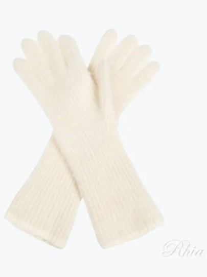 The Gros Grain Gloves Off White - JACQUEMUS - BALAAN 2