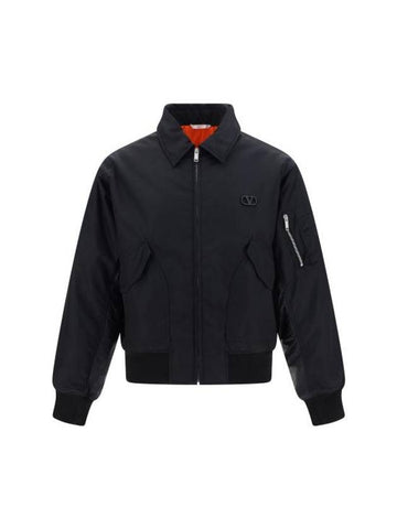 PAP Jacket 3V3CIM979F7 0NA BLACK - VALENTINO - BALAAN 1