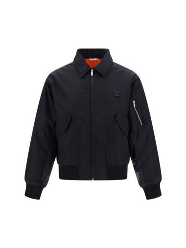 PAP Jacket 3V3CIM979F7 0NA BLACK - VALENTINO - BALAAN 1