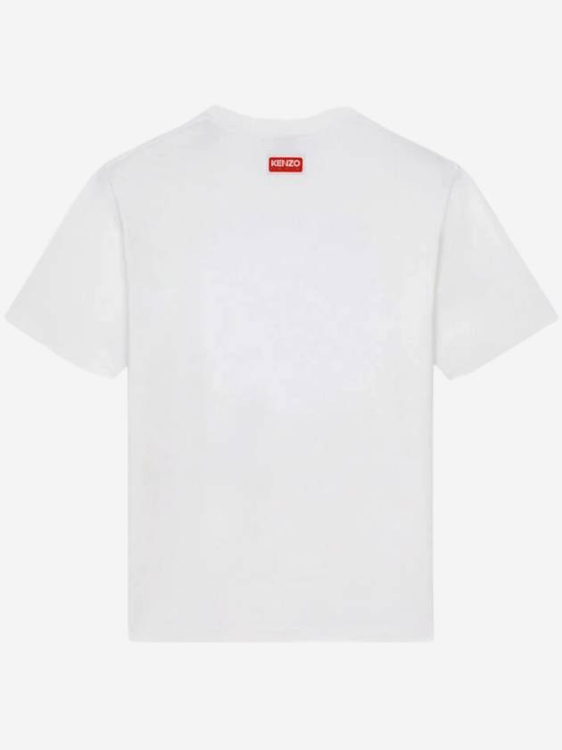 Boke Flower Short Sleeve T-Shirt White - KENZO - BALAAN 3