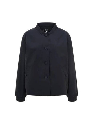 JAIDA button up jacket black - SAVE THE DUCK - BALAAN 1