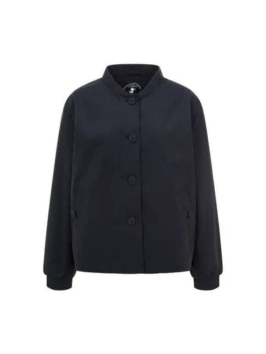 JAIDA button up jacket black - SAVE THE DUCK - BALAAN 1