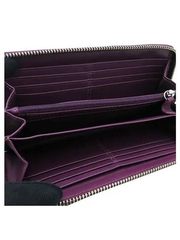 Purple logo long wallet - COACH - BALAAN 4